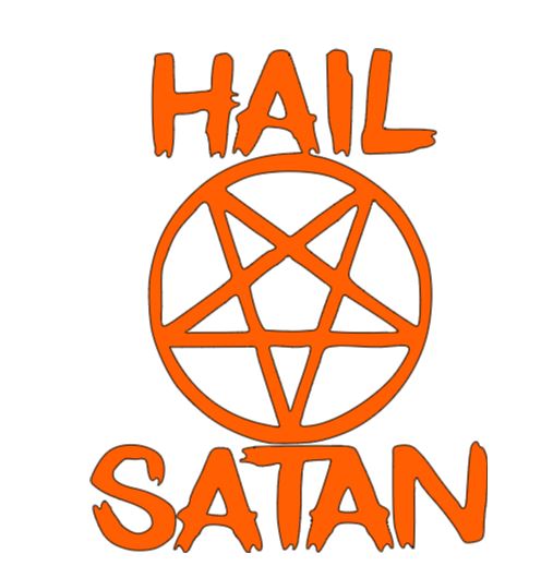Hail Satan Vinyl Decal Sticker Halloween Horror Metaphysical