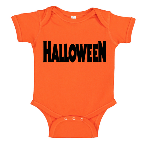 Halloween Michael Myers Childrens Bodysuit Newborn 24 Months Horror Halloween