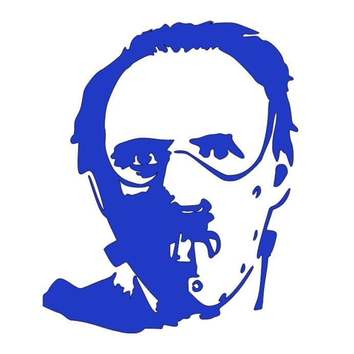 Hannibal Lecter Vinyl Decal Sticker Halloween Horror Metaphysical