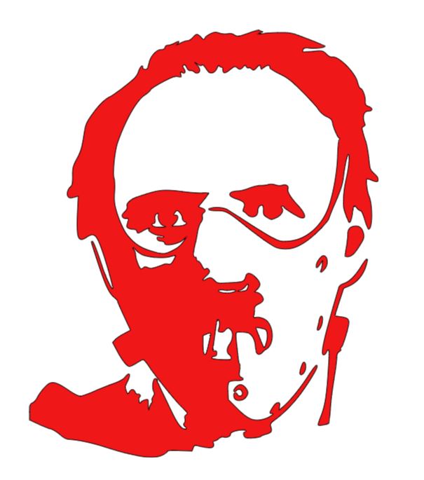Hannibal Lecter Vinyl Decal Sticker Halloween Horror Metaphysical