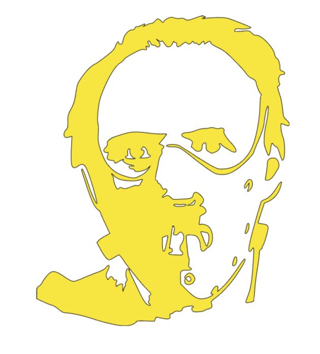 Hannibal Lecter Vinyl Decal Sticker Halloween Horror Metaphysical