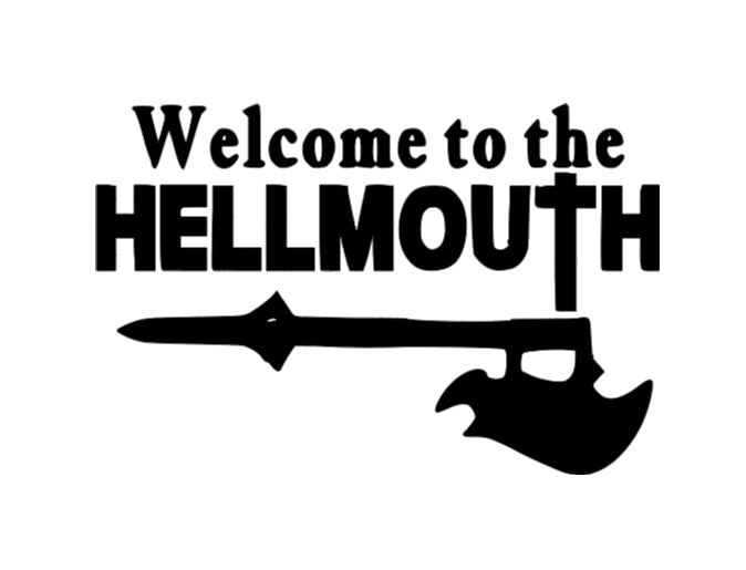 Hellmouth Buffy Vinyl Decal Sticker Halloween Horror Metaphysical