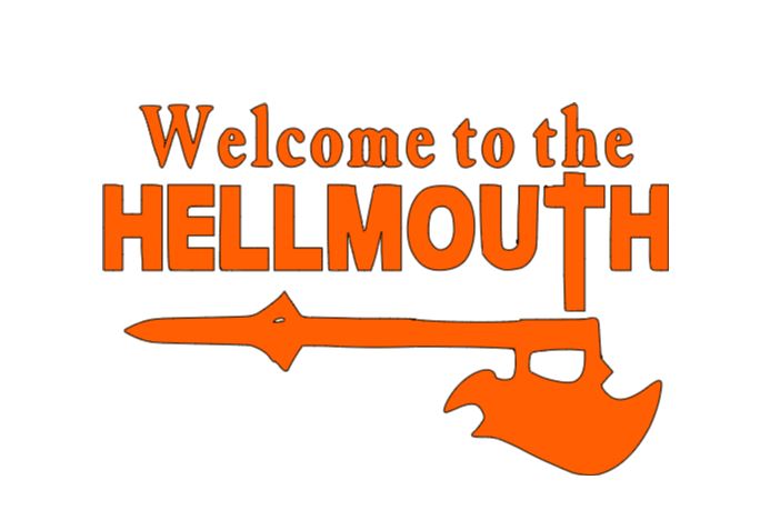 Hellmouth Buffy Vinyl Decal Sticker Halloween Horror Metaphysical