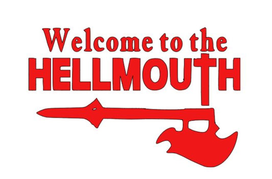 Hellmouth Buffy Vinyl Decal Sticker Halloween Horror Metaphysical