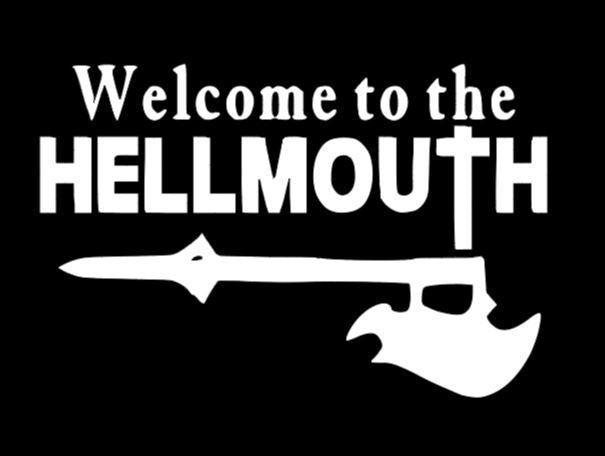 Hellmouth Buffy Vinyl Decal Sticker Halloween Horror Metaphysical