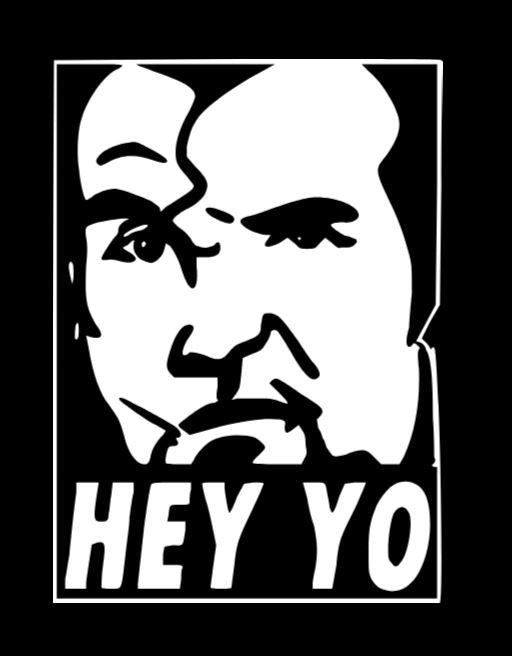 Hey Yo Razor Ramon Vinyl Decal Sticker Halloween Horror Wrestling