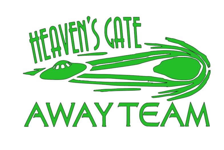 Heavens Gate Away Team Cult True Crime Vinyl Decal Sticker Halloween Horror Metaphysical