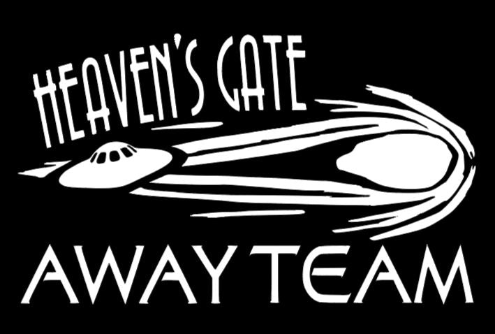 Heavens Gate Away Team Cult True Crime Vinyl Decal Sticker Halloween Horror Metaphysical