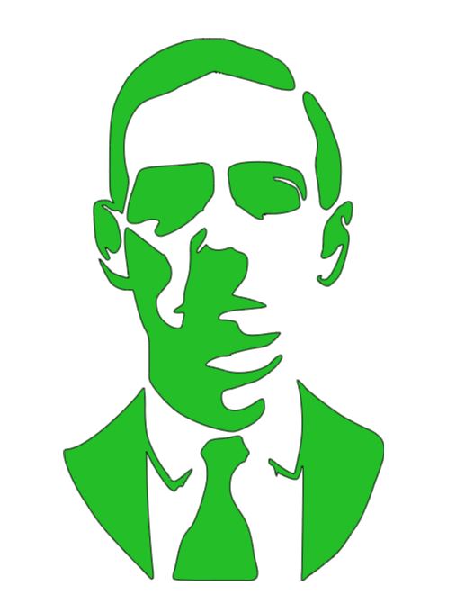 HP Lovecraft Vinyl Decal Sticker Halloween Horror Metaphysical