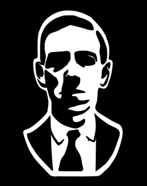 HP Lovecraft Vinyl Decal Sticker Halloween Horror Metaphysical