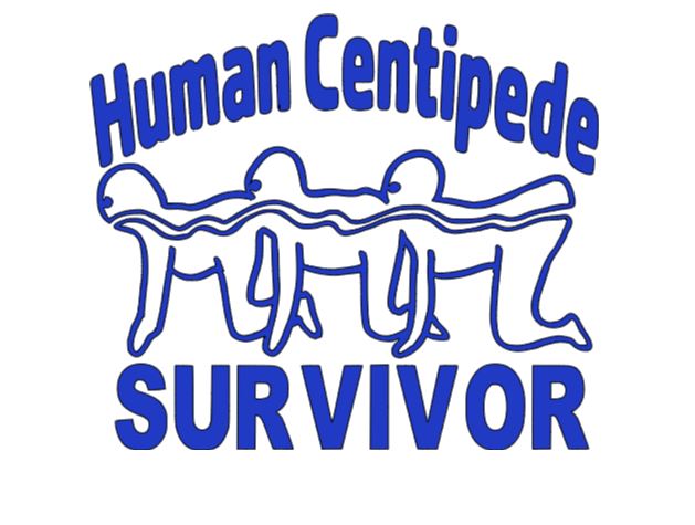 Human Centipede Survivor Vinyl Decal Sticker Halloween Horror Metaphysical