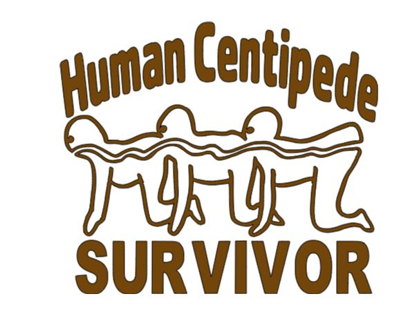 Human Centipede Survivor Vinyl Decal Sticker Halloween Horror Metaphysical