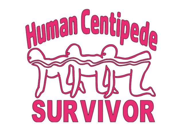 Human Centipede Survivor Vinyl Decal Sticker Halloween Horror Metaphysical
