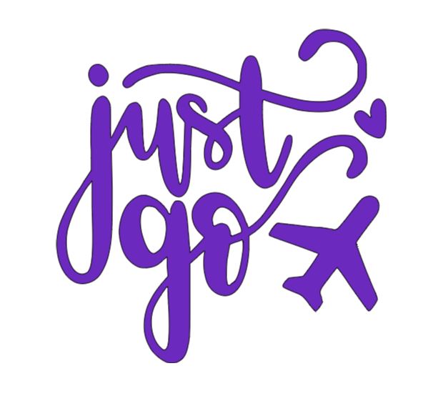 Just Go Travel Vinyl Decal Sticker Halloween Horror Metaphysical