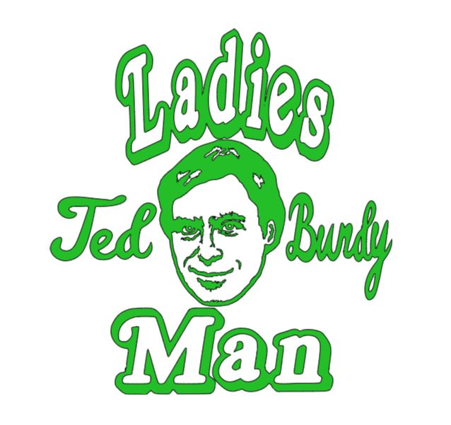 Ted Bundy Ladies Man True Crime Vinyl Decal Sticker Halloween Horror Metaphysical
