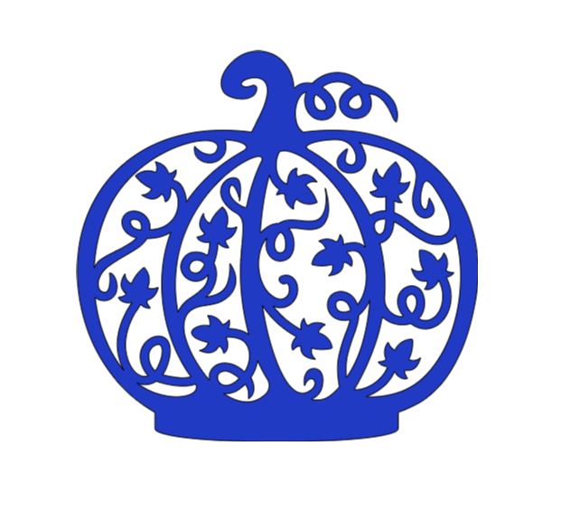 Intricate Pumpkin Vinyl Decal Sticker Halloween Horror Metaphysical