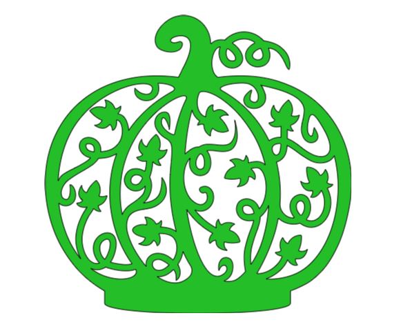Intricate Pumpkin Vinyl Decal Sticker Halloween Horror Metaphysical