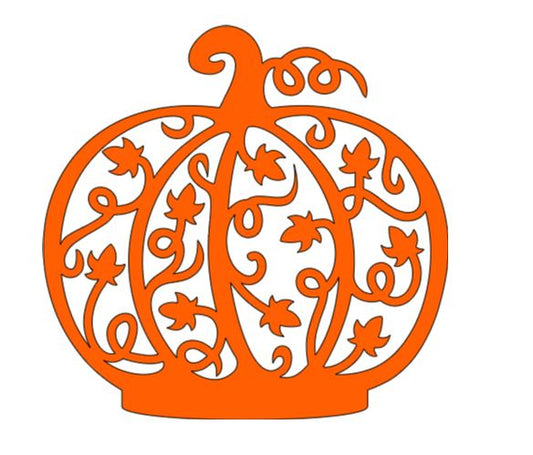 Intricate Pumpkin Vinyl Decal Sticker Halloween Horror Metaphysical