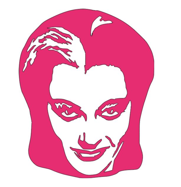 Lily Munster Vinyl Decal Sticker Halloween Horror Metaphysical