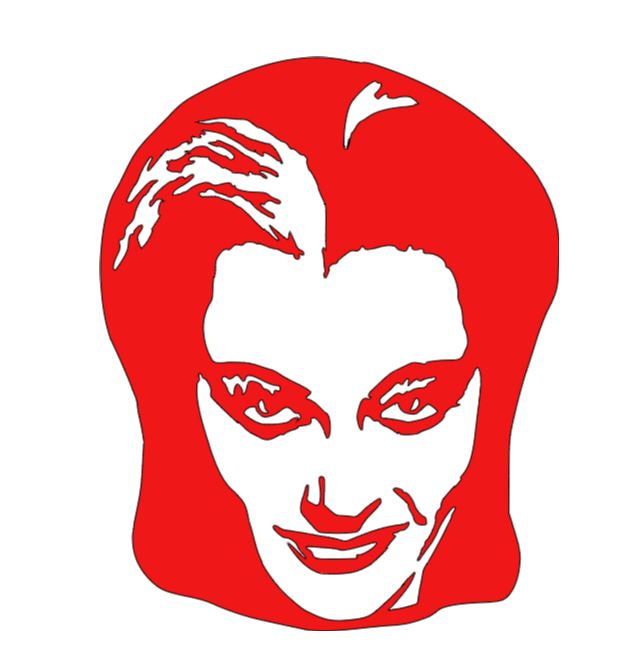 Lily Munster Vinyl Decal Sticker Halloween Horror Metaphysical