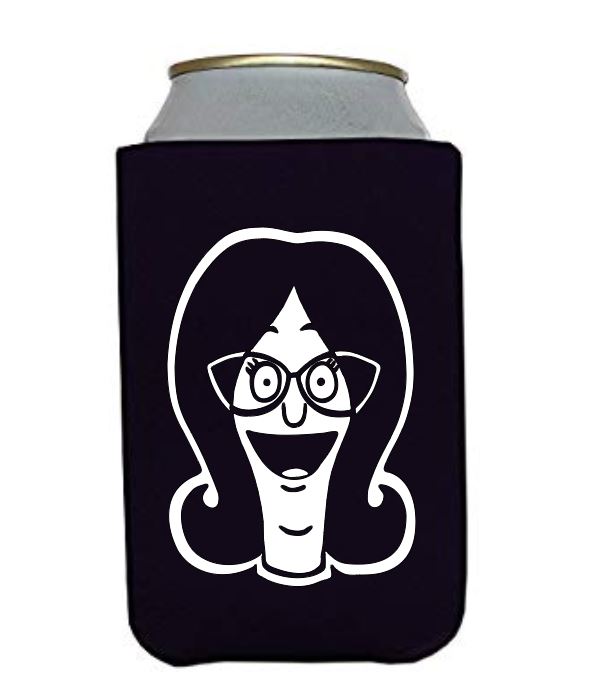 Linda Bob's Burgers Koozie Can Cooler Holder Horror True Crime