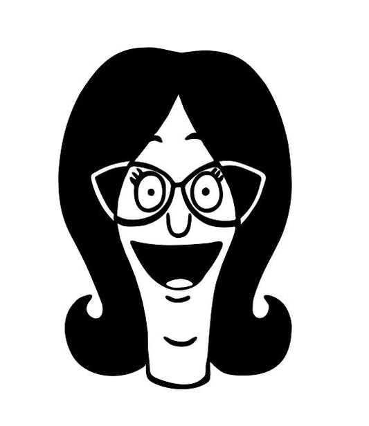 Linda Bob's Burgers Vinyl Decal Sticker Halloween Horror