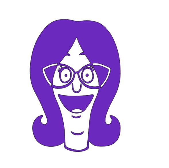 Linda Bob's Burgers Vinyl Decal Sticker Halloween Horror