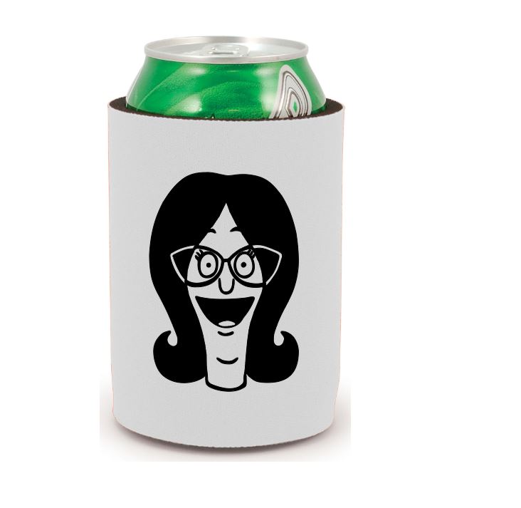 Linda Bob's Burgers Koozie Can Cooler Holder Horror True Crime