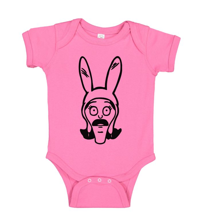 Louise Bob's Burgers Childrens Bodysuit Newborn 24 Months Horror Halloween