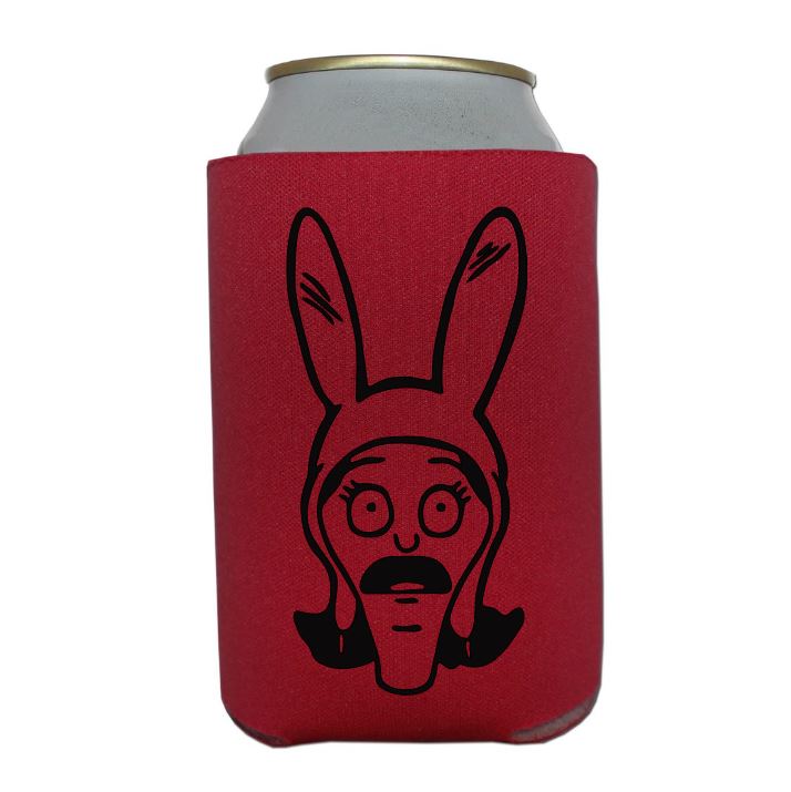 Louise Bob's Burgers Koozie Can Cooler Holder Horror True Crime