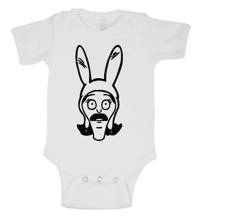 Louise Bob's Burgers Childrens Bodysuit Newborn 24 Months Horror Halloween