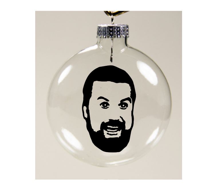 Mac Always Sunny Philadelphia Clear Christmas Ornament Shatterproof Horror