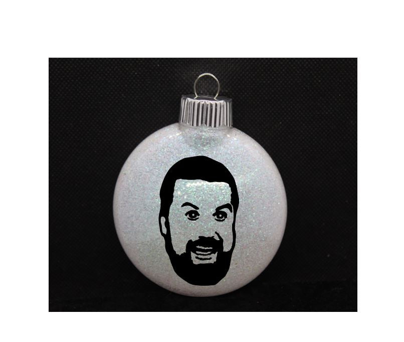 Mac Always Sunny in Philadelphia Glitter Christmas Ornament Shatterproof Horror