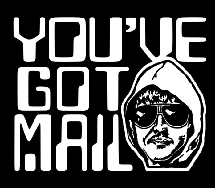 Unabomber Mail Ted Kaczynski True Crime Vinyl Decal Sticker Halloween Horror Metaphysical