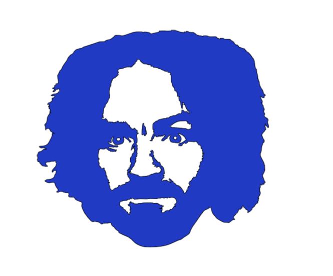 Charles Manson Cult True Crime Vinyl Decal Sticker Halloween Horror Metaphysical