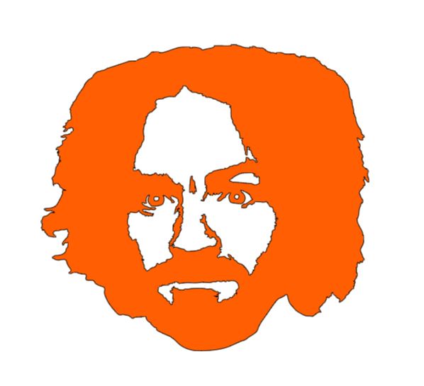 Charles Manson Cult True Crime Vinyl Decal Sticker Halloween Horror Metaphysical