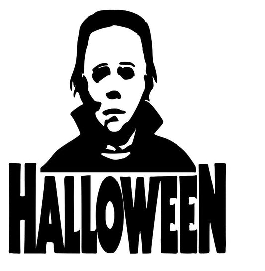 Michael Myers Halloween Vinyl Decal Sticker Halloween Horror Metaphysical