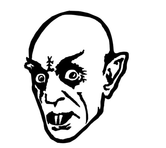 Nosferatu Universal Vinyl Decal Sticker Halloween Horror Metaphysical