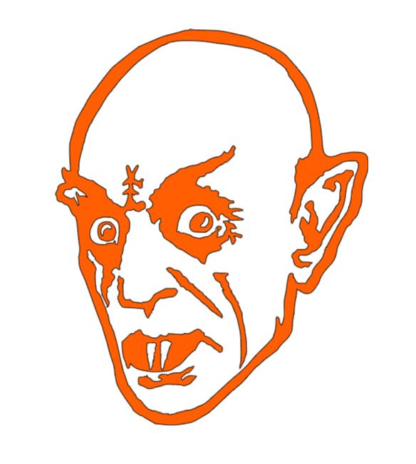 Nosferatu Universal Vinyl Decal Sticker Halloween Horror Metaphysical