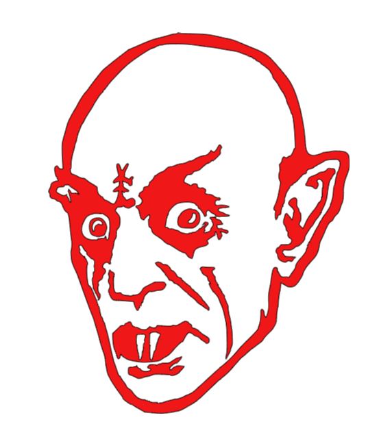 Nosferatu Universal Vinyl Decal Sticker Halloween Horror Metaphysical