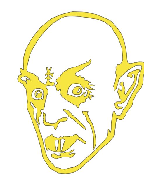 Nosferatu Universal Vinyl Decal Sticker Halloween Horror Metaphysical