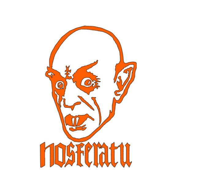 Nosferatu Vampire Universal Vinyl Decal Sticker Halloween Horror Metaphysical