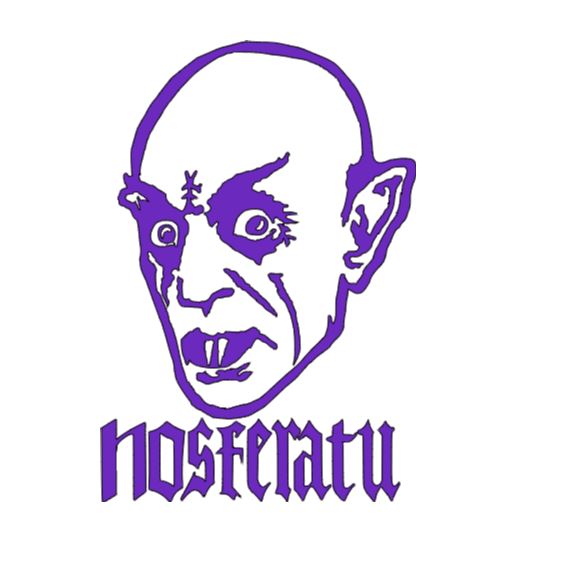 Nosferatu Vampire Universal Vinyl Decal Sticker Halloween Horror Metaphysical