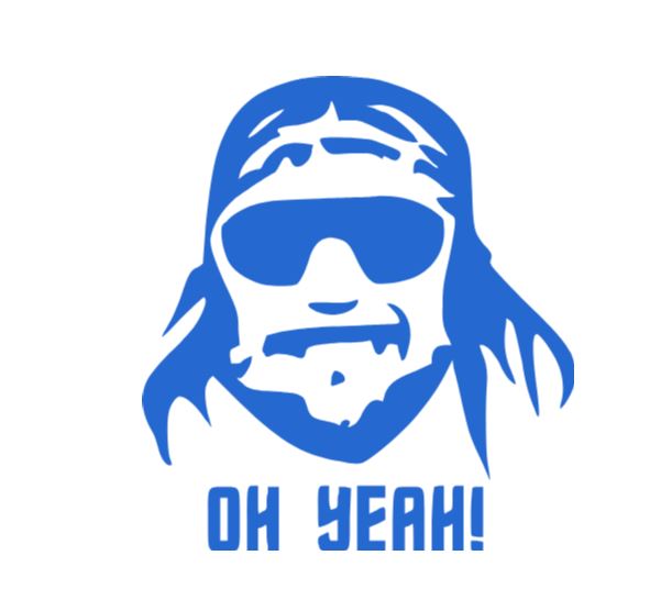 Randy Savage Oh Yeah Vinyl Decal Sticker Halloween Horror Wrestling