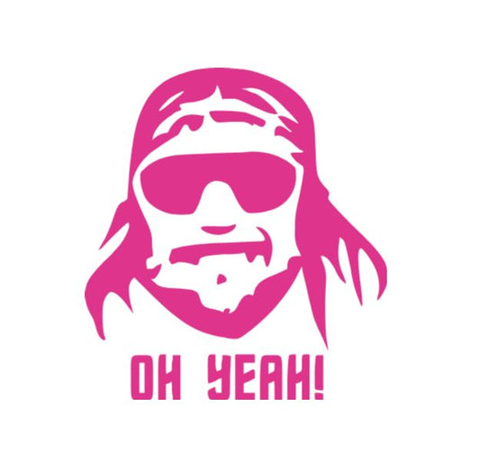 Randy Savage Oh Yeah Vinyl Decal Sticker Halloween Horror Wrestling