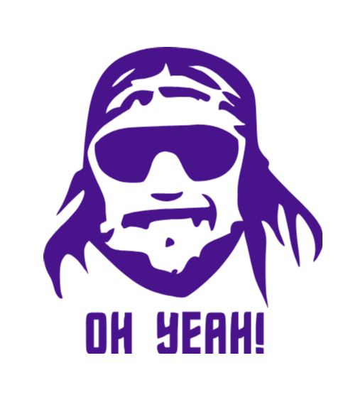Randy Savage Oh Yeah Vinyl Decal Sticker Halloween Horror Wrestling