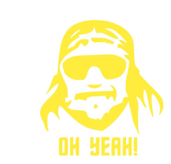 Randy Savage Oh Yeah Vinyl Decal Sticker Halloween Horror Wrestling
