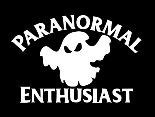 Paranormal Enthusiast Vinyl Decal Sticker Halloween Horror Metaphysical