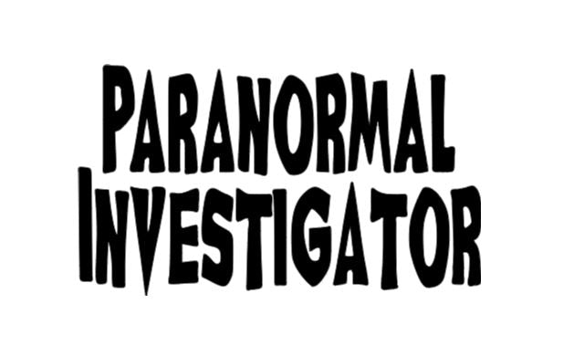 Paranormal Investigator Vinyl Decal Sticker Halloween Horror Metaphysical