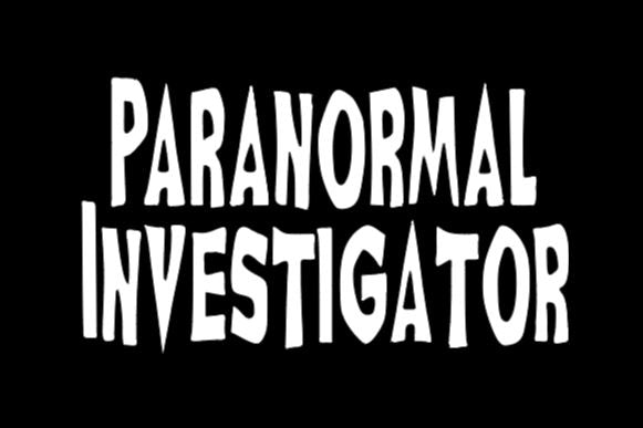 Paranormal Investigator Vinyl Decal Sticker Halloween Horror Metaphysical